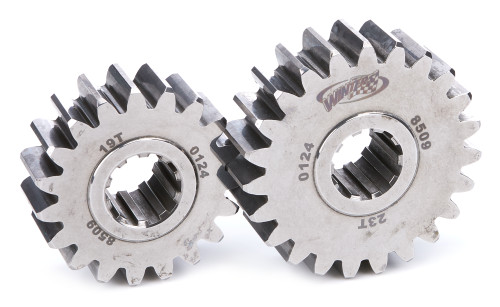 Quick Change Gear Set - 8500 Series - Set 9 - 10 Spline - 4.12 Ratios 4.99 / 3.40 - 4.86 Ratios 5.88 / 4.02 - Steel - Polished - Each
