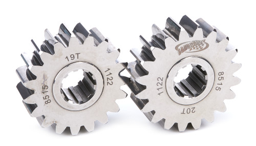 Quick Change Gear Set - 8500 Series - Set 15 - 10 Spline - 4.12 Ratios 4.34 / 3.91 - 4.86 Ratios 5.11 / 4.62 - Steel - Polished - Each