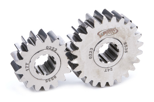 Quick Change Gear Set - 8500 Series - Set 35 - 10 Spline - 4.12 Ratios 5.82 / 2.92 - 4.86 Ratios 6.86 / 3.44 - Steel - Polished - Each Quick Change Gear Set - 8500 Series - Set 35 - 10 Spline - 4.12 Ratios 5.82 / 2.92 - 4.86 Ratios 6.86 / 3.44 - Steel - Polished - Each