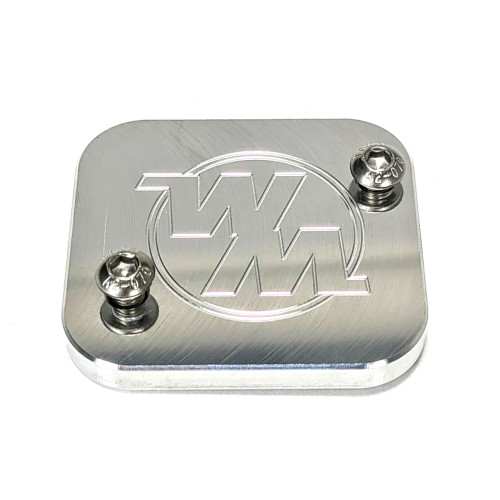 IAC Blockoff - Aluminum - Clear Anodized - Ford - Each