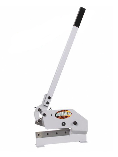Throatless Shear - 12 in Blade - Steel - Gray Paint - 3/16 in Steel Maximum - Each