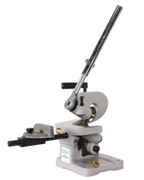 Throatless Shear - Rotary Blade - Steel - Gray Paint - 1/8 in Steel Maximum - Each