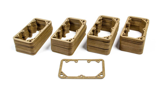 Fuel Bowl Gasket - 0.063 in Thick - Composite - Primary / Secondary - Holley 4150 / 4160 Carburetors - Set of 100