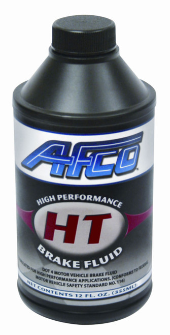 Brake Fluid - High Performance HT - DOT 4 - Glycol - 12 oz Bottle - Each