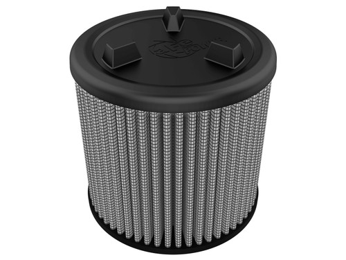 Air Filter Element - Magnum FLOW Pro DRY S - Round - Reusable Cotton - White - Ford Ecoboost 4-Cylinder - Ford Midsize SUV 2021-23 - Each