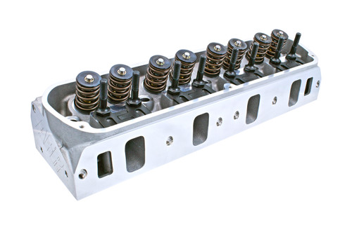 Cylinder Head - Enforcer - Assembled - 2.020 / 1.600 in Valves - 185 cc Intake - 59 cc Chamber - 1.290 in Springs - Angle Plug - Aluminum - Small Block Ford - Each Cylinder Head - Enforcer - Assembled - 2.020 / 1.600 in Valves - 185 cc Intake - 59 cc Chamber - 1.290 in Springs - Angle Plug - Aluminum - Small Block Ford - Each