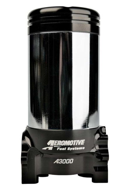Fuel Pump - A3000 - Electric - In-Line - 6.8 gpm at 5 psi - 12 AN Female O-Ring Inlet - 10 AN Female O-Ring Outlet - Black - E85 / Gas - Each Fuel Pump - A3000 - Electric - In-Line - 6.8 gpm at 5 psi - 12 AN Female O-Ring Inlet - 10 AN Female O-Ring Outlet - Black - E85 / Gas - Each