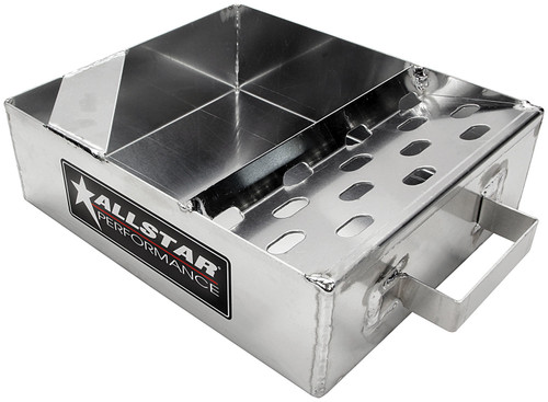 Drain Pan - 12 in Long - 10.25 in Wide - 3.75 in Deep - Aluminum - Natural - Quick Change - Each