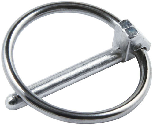 Torsion Clip - 0.188 in OD - Steel - Zinc Plated - Hood Pins - Set of 50