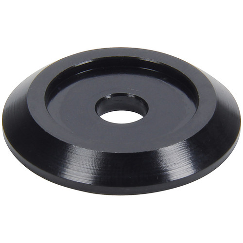 Flat Washer - 0.25 in ID - 1.25 in OD - 0.125 in Thick - Aluminum - Black Anodized - Set of 10