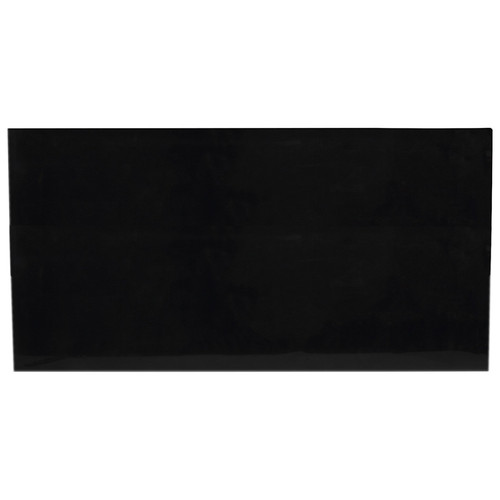 Sheet Plastic - 30 x 48 in - 0.25 in Thick - Plastic - Black - Each