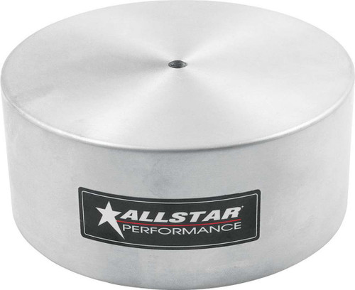 Carburetor Cover - Deluxe - 2.5 in Tall - O-Ring Seal - Aluminum - Natural - 5-1/8 in Flange - Each Carburetor Cover - Deluxe - 2.5 in Tall - O-Ring Seal - Aluminum - Natural - 5-1/8 in Flange - Each