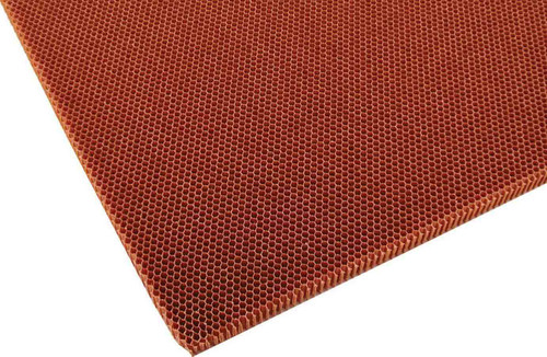 Radiator Screen - Honeycomb - 19 x 26 x 0.5 in - Aramid Fiber - Orange - Each