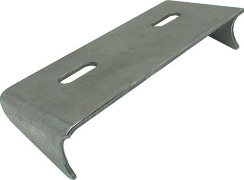 Transmission Mount Bracket - Weld-On - 1 x 7/16 in Slots - 0.125 in Thick - Steel - Natural - Each