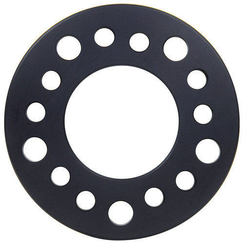 Wheel Spacer - 5 x 4.50 / 4.75 / 5.00 in Bolt Pattern - 0.5 in Thick - Aluminum - Black Anodized - Each Wheel Spacer - 5 x 4.50 / 4.75 / 5.00 in Bolt Pattern - 0.5 in Thick - Aluminum - Black Anodized - Each