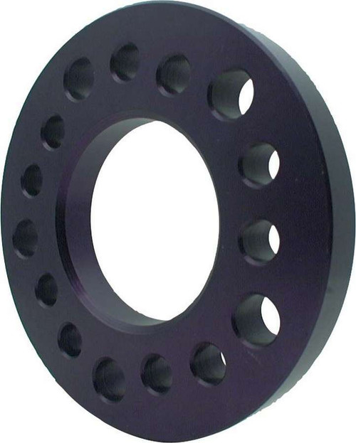 Wheel Spacer - 5 x 4.50 / 4.75 / 5.00 in Bolt Pattern - 0.75 in Thick - Aluminum - Black Anodized - Each
