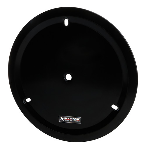 Mud Cover - Weld Style - Aluminum - Black Powder Coat - Weld Wheels - 15 in Wheels - Each
