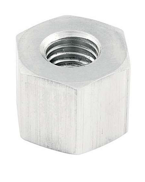 Wheel Spacer - Wide 5 - 5/8-11 in Thread - 1 in Thick - Aluminum - Clear Anodized - Set of 5