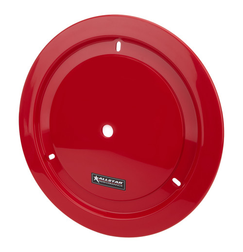 Mud Cover - Plastic - Red - 15 in Beadlock Wheels - Each
