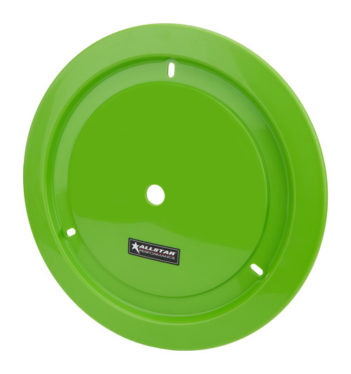 Mud Cover - Plastic - Fluorescent Green - 15 in Beadlock Wheels - Each