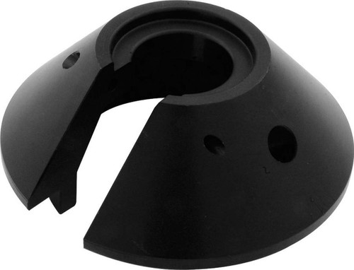 Coil-Over Spring Seat - 2.5 in ID Spring - Drilled - Aluminum - Black Anodized - Bilstein Shocks - Each