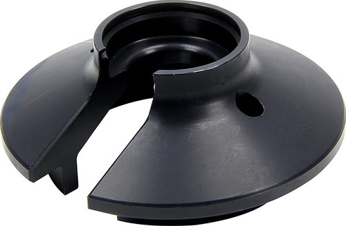 Coil-Over Spring Seat - 2.5 in ID Spring - Drilled - Aluminum - Black Anodized - JRI Shocks - Each