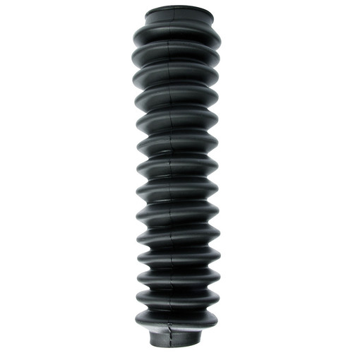 Shock Boot - 10 in Long - 1.25 and 2 in Openings - Rubber - Black - Universal - Each Shock Boot - 10 in Long - 1.25 and 2 in Openings - Rubber - Black - Universal - Each
