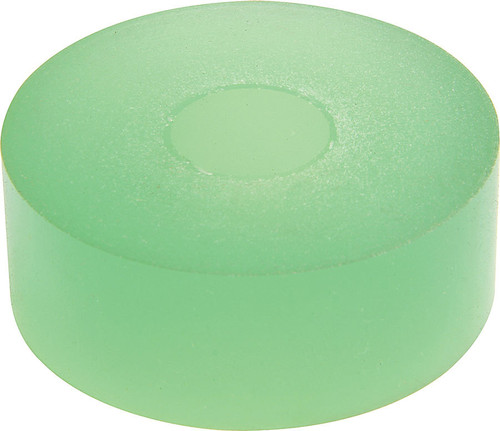 Bump Stop - Puck - 2.1 in OD - 0.625 in ID - 0.75 in Tall - Shock Mount - 50 Durometer - Urethane - Green - Each