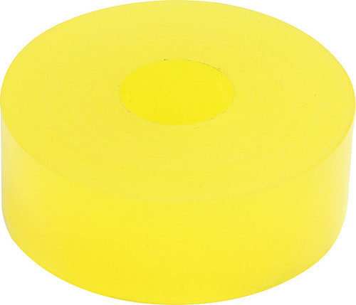 Bump Stop - Puck - 2.1 in OD - 0.625 in ID - 0.75 in Tall - Shock Mount - 75 Durometer - Urethane - Yellow - Each