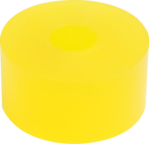 Bump Stop - Puck - 2.1 in OD - 0.625 in ID - 1 in Tall - Shock Mount - 75 Durometer - Urethane - Yellow - Each