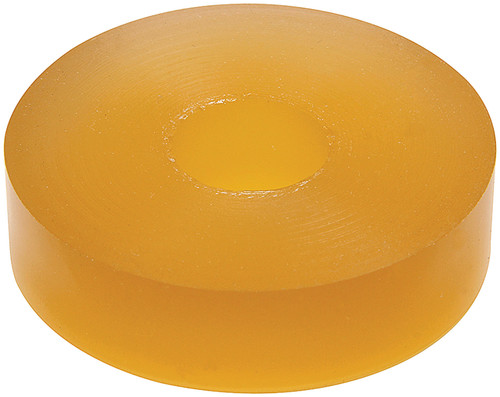 Bump Stop - Puck - 2 in OD - 0.5 in ID - 0.5 in Tall - Shock Mount - 40 Durometer - Polyurethane - Brown - 14 mm Shocks - Each Bump Stop - Puck - 2 in OD - 0.5 in ID - 0.5 in Tall - Shock Mount - 40 Durometer - Polyurethane - Brown - 14 mm Shocks - Each