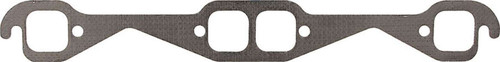 Exhaust Header / Manifold Gasket - 1.625 in Square Port - Steel Core Laminate - Small Block Chevy - Each