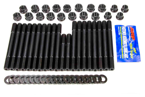 Cylinder Head Stud Kit - Hex / 12 Point Nuts - Chromoly - Black Oxide - Cadillac V8 - Kit