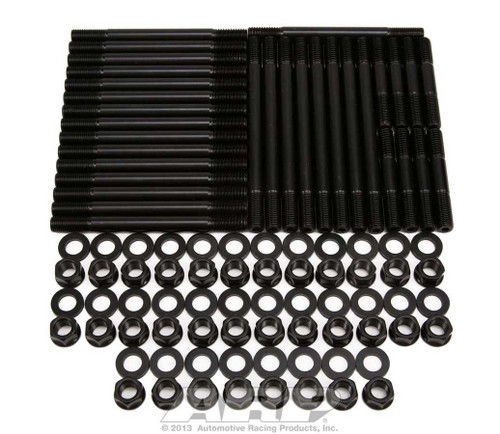 Cylinder Head Stud Kit - Hex Nuts - Chromoly - Black Oxide - Dart Block / Head - Big Block Chevy - Kit Cylinder Head Stud Kit - Hex Nuts - Chromoly - Black Oxide - Dart Block / Head - Big Block Chevy - Kit