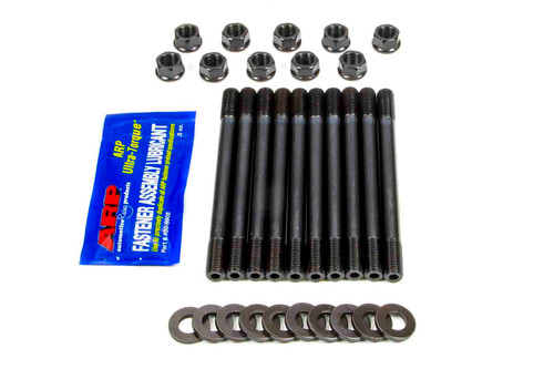 Cylinder Head Stud Kit - Hex Nuts - Chromoly - Black Oxide - Mopar 4-Cylinder - Kit