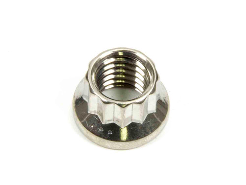 Nut - 1/2-13 in Thread - 9/16 in 12 Point Head - Stainless - Polished - Each