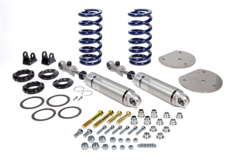 Coil-Over Shock Kit - HQ Series - Monotube - Single Adjustable - 650 lb/in Spring Rate - Front - Ford Crown Victoria 2003-07 - Kit