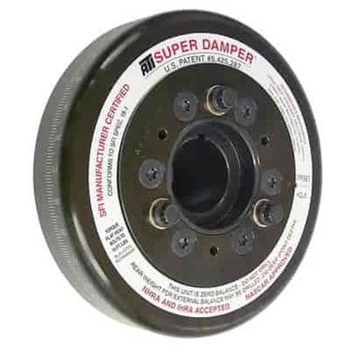 Harmonic Balancer - Super Damper - 7.074 in OD - SFI 18.1 - Steel - Black Oxide - Internal Balance - Mopar B / RB-Series - Each