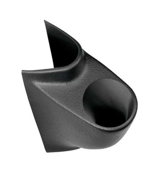 Gauge Pod - One 2-1/16 in Diameter Gauge - Pillar - Plastic - Black - GM Fullsize Truck 1999-2007 - Each