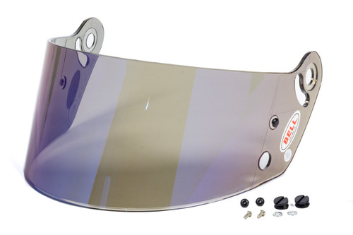 Helmet Shield - Anti-Scratch - Blue Mirrored - 281 SRV Style - BR.1 / M.4 & Sport Helmets - Each