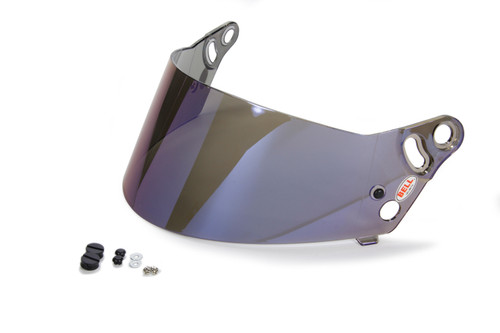 Helmet Shield - Anti-Scratch - Blue Mirrored - 287 SRV Style - Dominator 2 / K1 Pro / K1 Sport / GP2 Youth Model Helmets - Each
