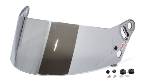 Helmet Shield - Anti-Scratch - Silver Mirrored - 287 SRV Style - Dominator 2 / K1 Pro / K1 Sport / GP2 Youth Model Helmets - Each