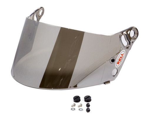 Helmet Shield - Anti-Scratch - Silver Mirrored - SRV-8 Style - M.8 Model Helmets - Each
