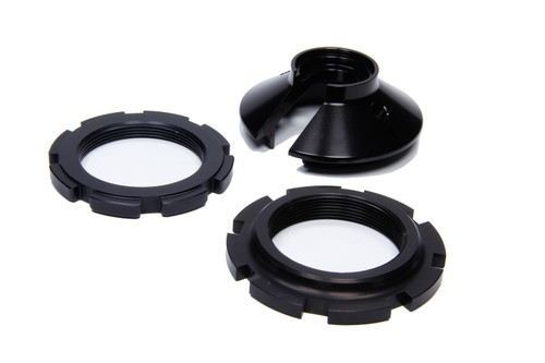 Coil-Over Kit - 2.5 in ID Spring - 2 in Shock - Aluminum - Black Anodized - ASN Series Shocks - Kit