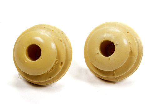 Bump Stop - Button Head - 2.5 in OD - 1.26 in Tall - Stud Mount - Foam - Yellow - Universal - Kit