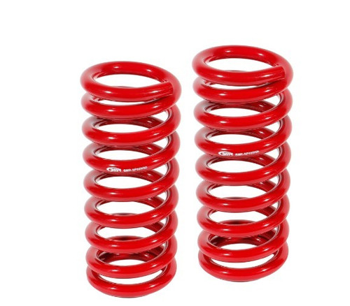 Suspension Spring Kit - 2 in Lowering - Front - Steel - Red Powder Coat - GM F-Body 1967-69 / X-Body 1968-74 - Pair