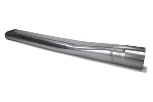 Exhaust Pipe - Round to Oval - 4.688 in Width x 2.625 in Height - 36 in Long - Straight - Steel - Universal - Each