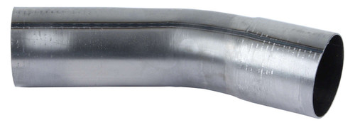 Exhaust Bend - 30 Degree - 3.5 in Diameter - 5.25 in Radius - 5.875 x 7.375 in Legs - Steel - Natural - Each