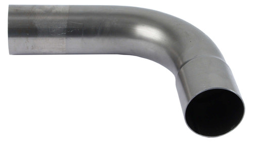 Exhaust Bend - 90 Degree - 3.5 in Diameter - 5.25 in Radius - 9.75 x 11.25 in Legs - Steel - Natural - Each