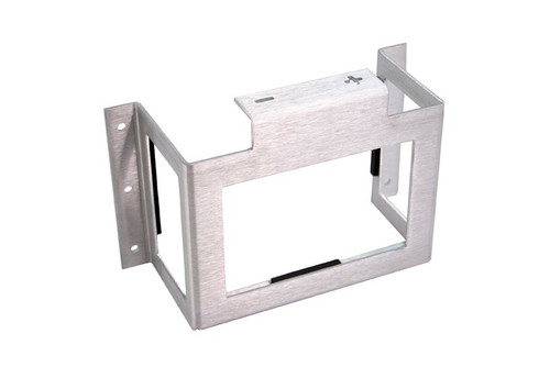 Battery Tray - Lay-Down - 8.8 in Length x 5.9 in Wide x 4 in Height - 0.125 in Thick - Hardware Included - Aluminum - Brushed - Braille Batteries - B2317 / B2317R - Each